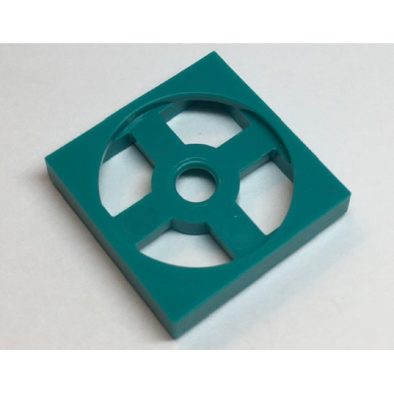 Draaischijf 2x2 basis Dark Turquoise